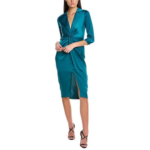 Long Sleeve Taylor Dress - Black